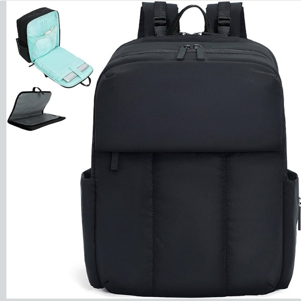 NWOT MOMINSIDE -Extra Large Puffer Neoprene Diaper Traveling Bag